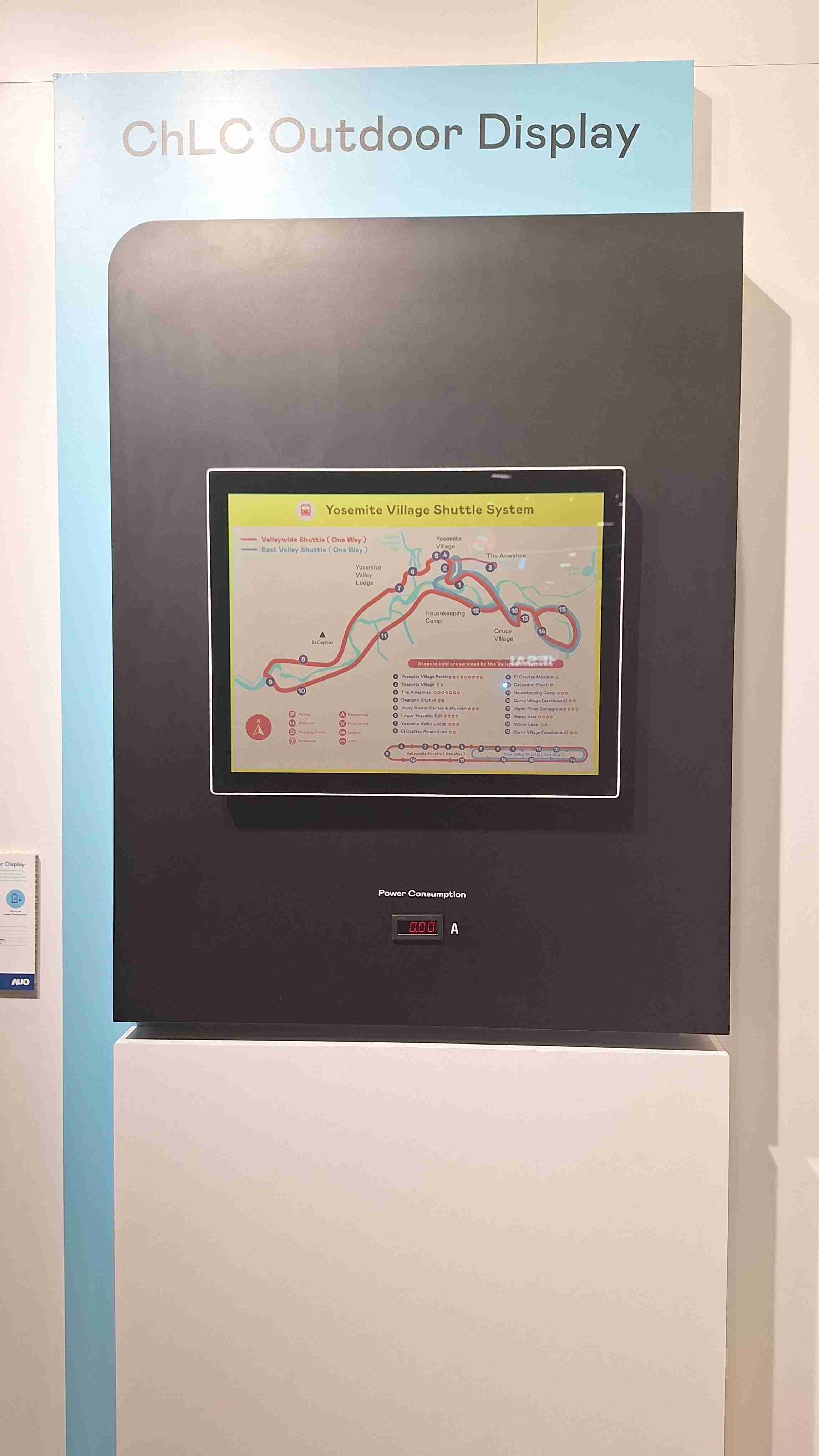 OBPay的「胆固醇液晶超低耗能户外全彩显示器」不只环保省电，，，，且符合户外严苛使用环境，，拥有在摄氏-30度至85度下的宽温使用优势，，并且强光愈强愈能呈现绝佳的色彩饱和度及显示效果，，，易于安装的特性将成为户外电子看板的新首选。。